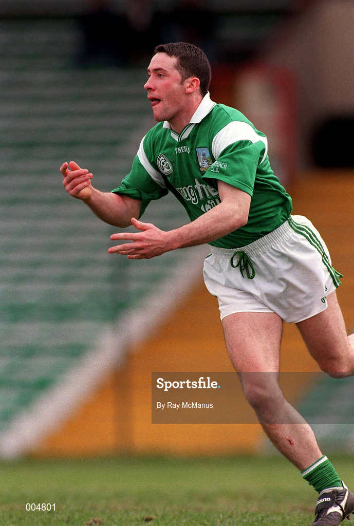 10 May 1998; Ger O'Connor of Limerick during the Munster GAA Football Senior Championship First Round match between Limerick and Tipperary at Gaelic Grounds in Limerick. Photo by Ray McManus/Sportsfile