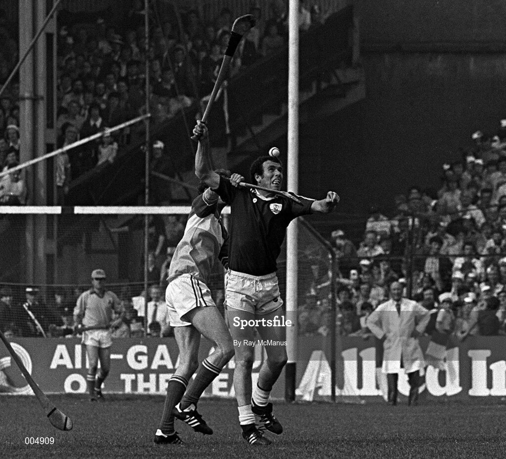6 September 1981; John Connolly of Galway in action during the GAA Hurling All-Ireland Senior Championship Final match between Offaly and Galway at Croke Park in Dublin. Photo by Ray McManus/Sportsfile