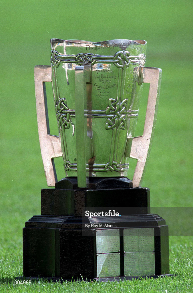 8 September 1997; The Liam MacCarthy Cup at Croke Park in Dublin. Photo by Ray McManus/Sportsfile