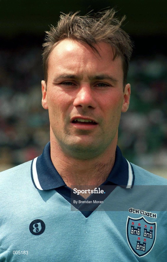 18 June 1994; Paul Curran of Dublin before the Leinster Senior Football Championship Quarter-Final match between Dublin and Kildare at Croke Park in Dublin. Photo by Ray McManus/Sportsfile