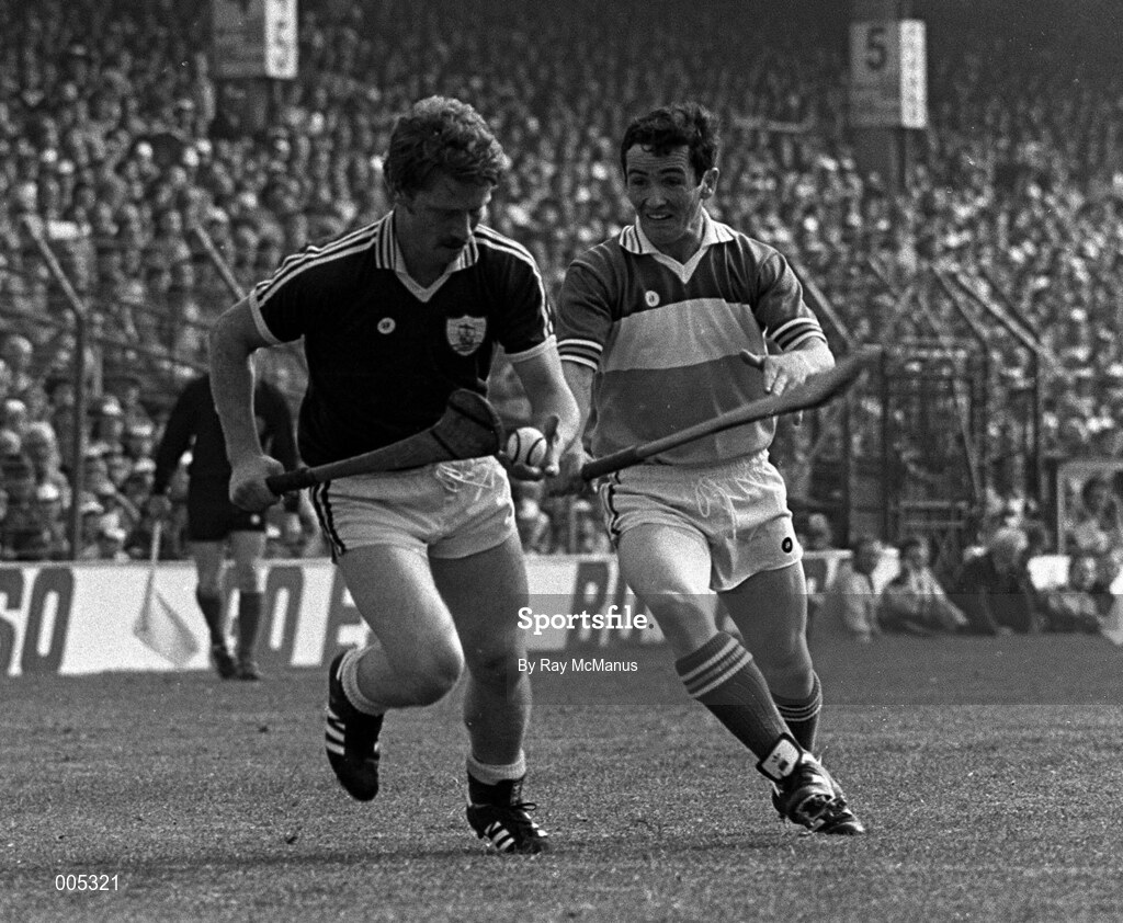 6 September 1981; Sylvie Linnane of Galway in action during the GAA Hurling All-Ireland Senior Championship Final match between Offaly and Galway at Croke Park in Dublin. Photo by Ray McManus/Sportsfile