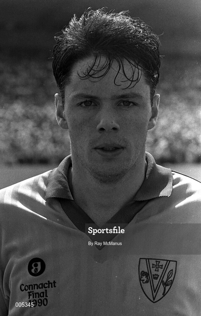 22 July 1990; Tom Grehan of Roscommon ahead of the Connacht Senior Football Championship Final match between Roscommon and Galway at Dr Hyde Park in Roscommon. Photo by Ray McManus/Sportsfile