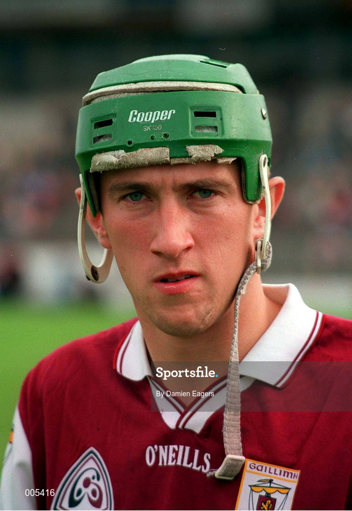 11 July 1998; Vennie Maher of Galway, prior to the Connacht Hurling Final match between Roscommon and Galway at Dr Hyde Park in Roscommon. Photo by Damien Eagers/Sportsfile