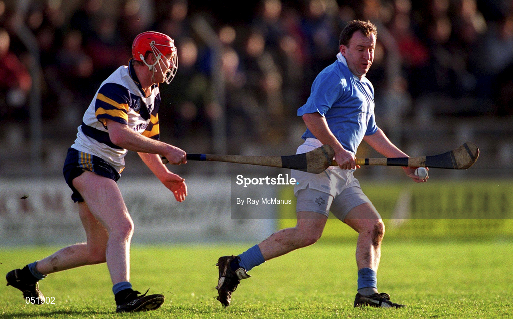 26 November 2000; Adrian Ronan of Graigue Ballycallan during the AIB Leinster Senior Hurling Championship Final match between Graigue Ballycallan and UCD at Nowlan Park in Kilkenny. Photo by Ray McManus/Sportsfile