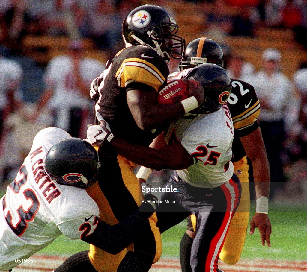 27 July 1997; A general view during the American Bowl between Chicago Bears and Pittsburgh Steelers at Croke Park in Dublin. Photo by Brendan Moran/Sportsfile