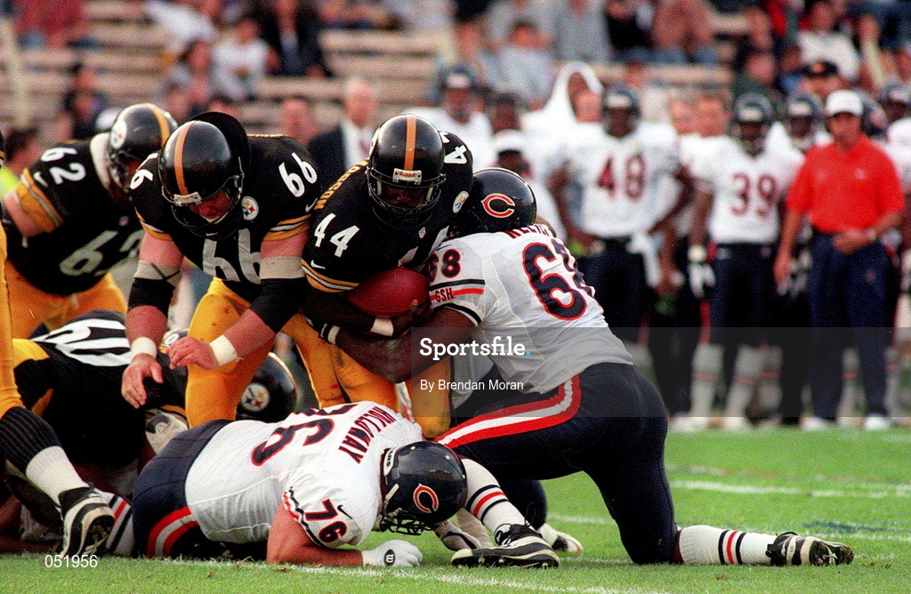 27 July 1997; A general view during the American Bowl between Chicago Bears and Pittsburgh Steelers at Croke Park in Dublin. Photo by Brendan Moran/Sportsfile