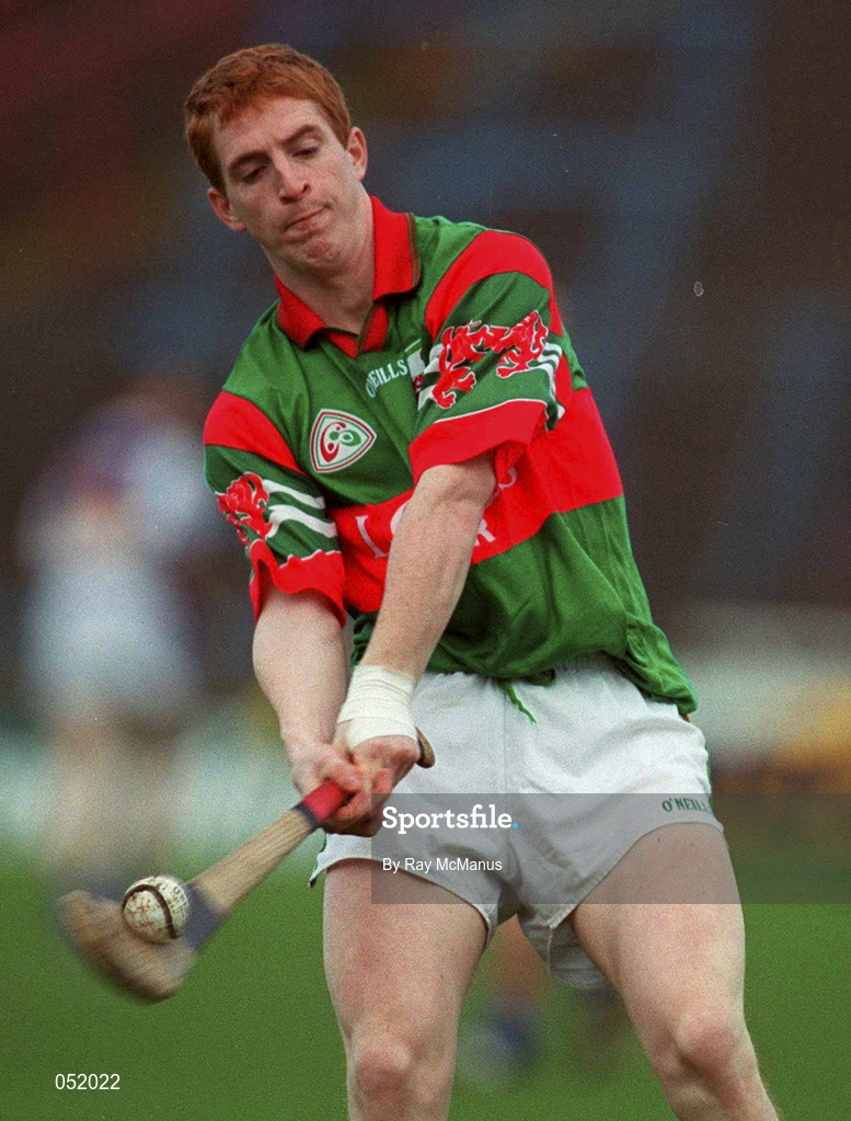 4 November 2000; Barry Whelahan of Birr during the AIB Leinster Club Hurling Championship Quarter-Final match between Castletown and Birr at O'Moore Park in Portlaoise, Laois. Photo by Ray McManus/Sportsfile