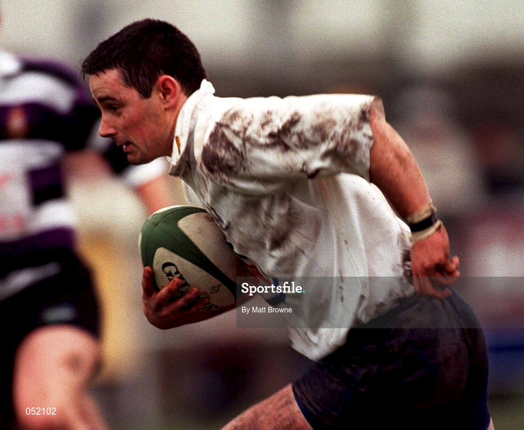 23 December 2000; Brian O'Meara of Cork Constitution during the AIB All-Ireland League Division 1 match between Terenure College RFC and Cork Constitution RFC at Lakelands Park in Dublin. Photo by Matt Browne/Sportsfile