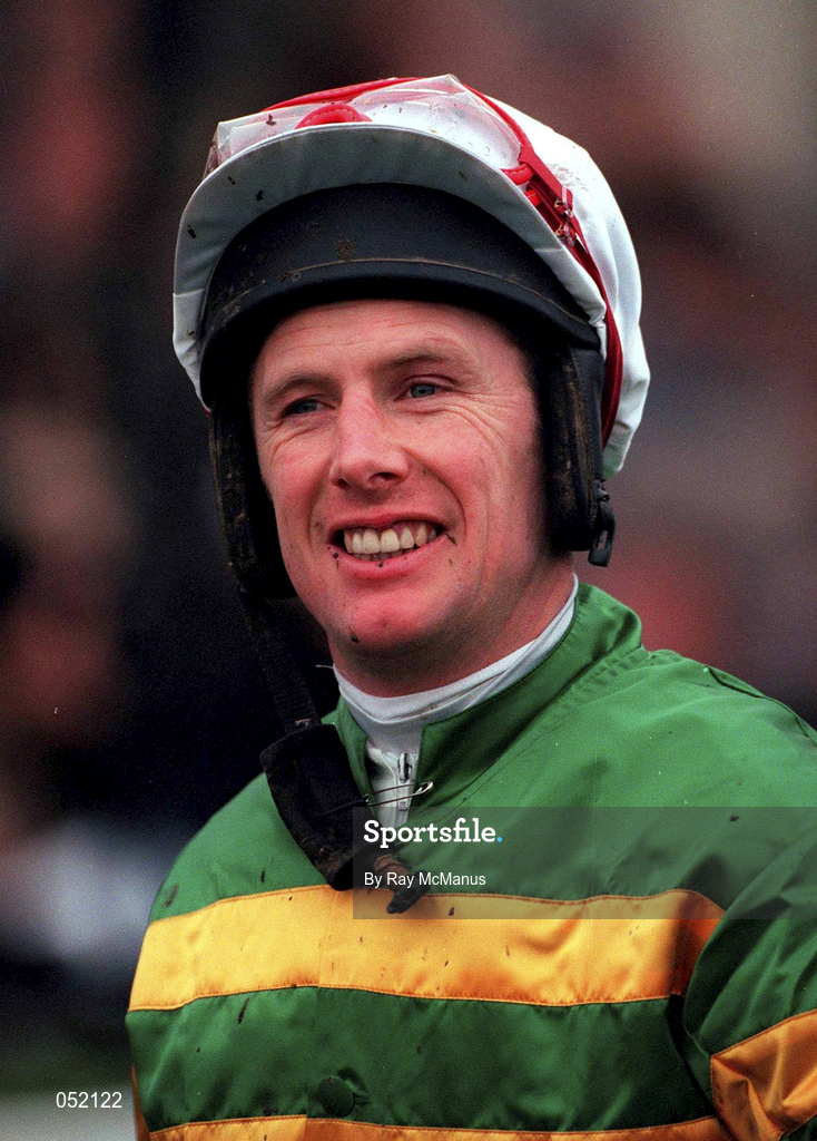 26 December 2000; Jockey Charlie Swan on Day One of the Leopardstown Christmas Festival at Leopardstown Racecourse in Dublin. Photo by Ray McManus/Sportsfile