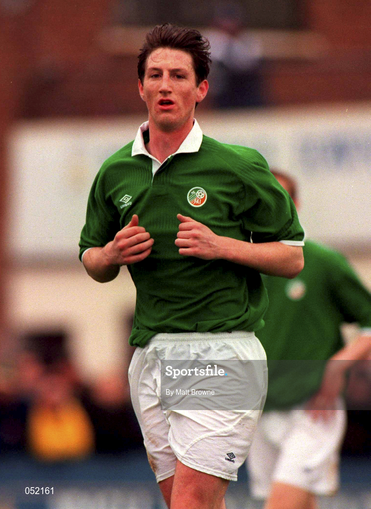 25 May 2000; Clive Delaney of Republic of Ireland during the Toulon Under-21 Tournament Group A match between Republic of Ireland and Colombia at Mayol Stadium in Toulon, France. Photo by Matt Browne/Sportsfile