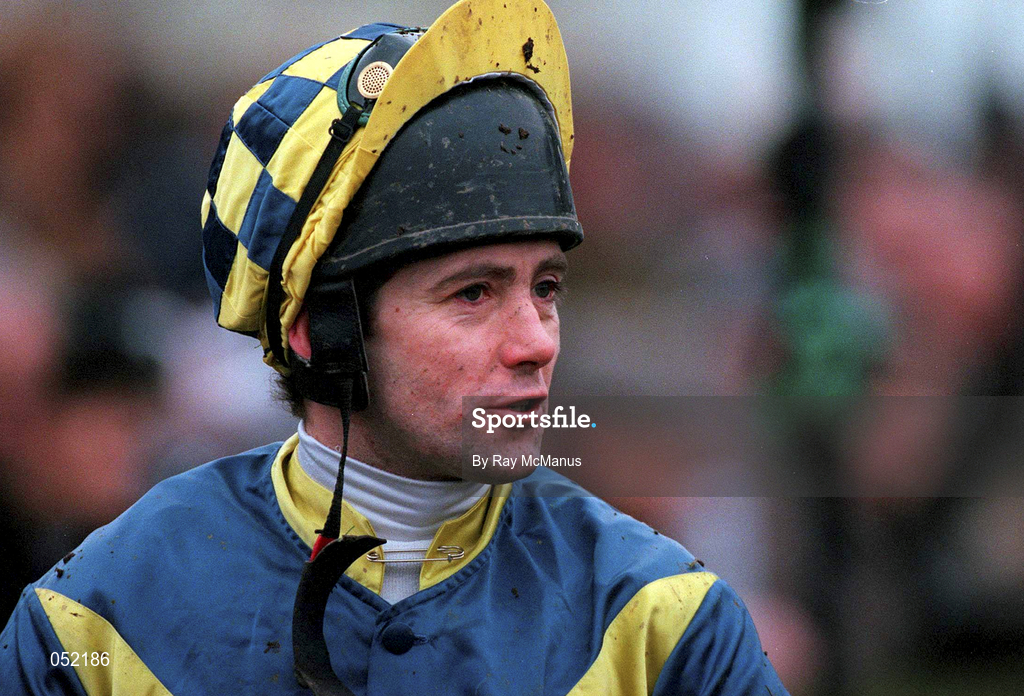 26 December 2000; Jockey Conor O'Dwyer on Day One of the Leopardstown Christmas Festival at Leopardstown Racecourse in Dublin. Photo by Ray McManus/Sportsfile