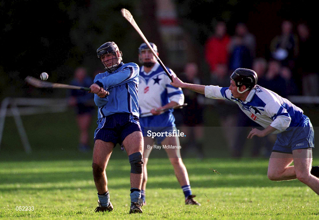 1 January 2001; Dave Sweeney of Dublin during the Hurling Challenge match between Blue Stars and Dublin at Páirc de Burca in Dublin. Photo by Ray McManus/Sportsfile