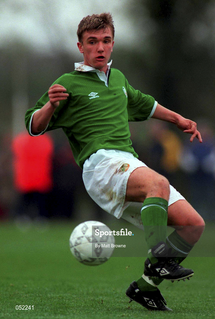 25 May 2000; David Billington of Republic of Ireland during the Toulon Under-21 Tournament Group A match between Republic of Ireland and Colombia at Mayol Stadium in Toulon, France. Photo by Matt Browne/Sportsfile