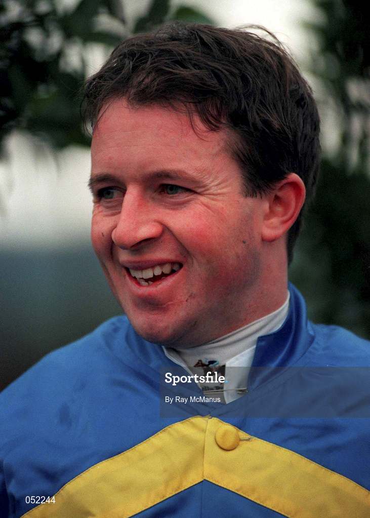 26 December 2000; Jockey Garrett Cotter on Day One of the Leopardstown Christmas Festival at Leopardstown Racecourse in Dublin. Photo by Ray McManus/Sportsfile