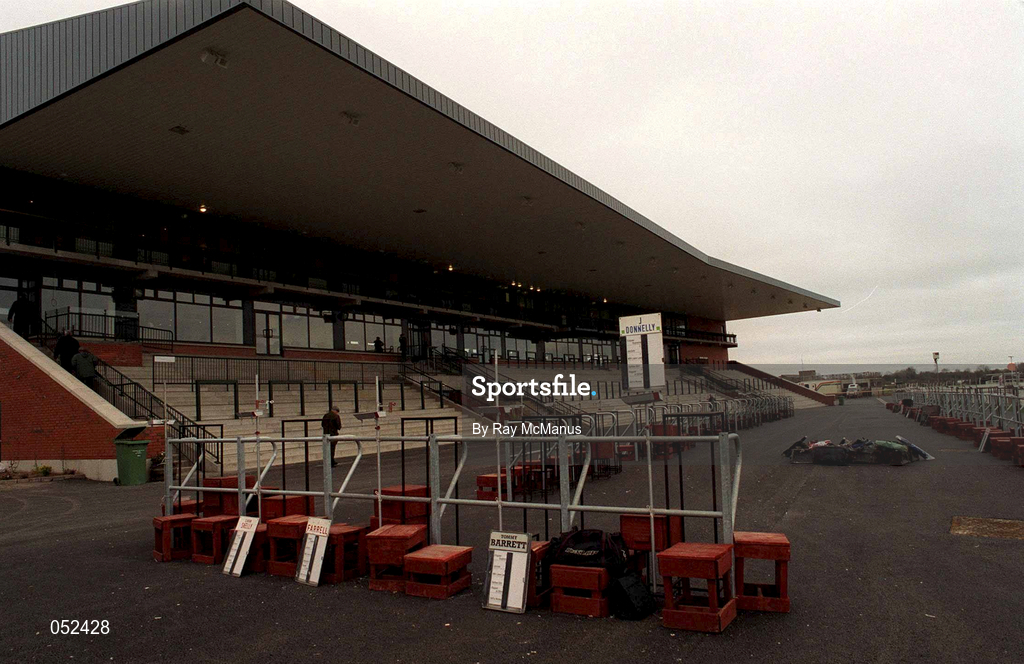 16 January 2000; A general view of the new stand prior to racing at Fairyhouse Racecourse in Meath. Photo by Ray McManus/Sportsfile