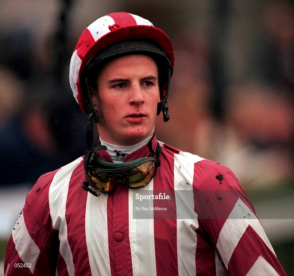 26 December 2000; Jockey Francis Berry on Day One of the Leopardstown Christmas Festival at Leopardstown Racecourse in Dublin. Photo by Ray McManus/Sportsfile