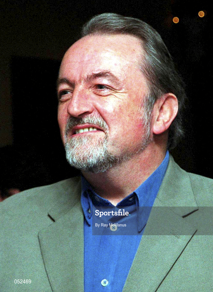 27 November 2000; Soccer commentator Gabriel Egan at the I Remember it Well: Jimmy Magee, the Official Biography Book Launch. Photo by Ray McManus/Sportsfile