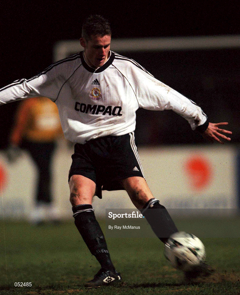 21 January 2000; Gareth Gorman of Galway United during the Eircom League Premier Division match between St Patrick's Athletic and Galway United at Richmond Park in Dublin. Photo by Ray McManus/Sportsfile