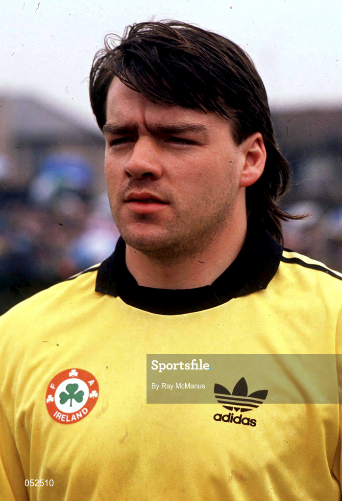19 February 1992; Gary Kelly of Republic of Ireland prior to the International Friendly match between Republic of Ireland and Wales at Lansdowne Road in Dublin. Photo by Ray McManus/Sportsfile