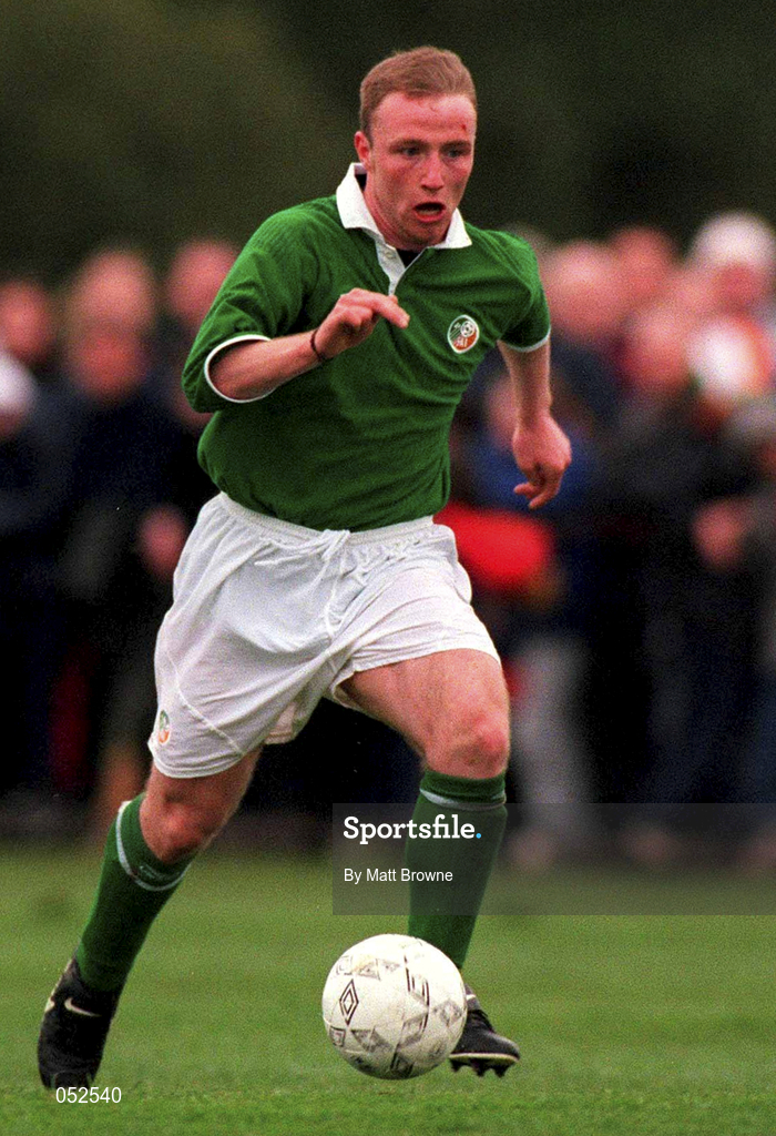 25 May 2000; Ger Crossley of Republic of Ireland during the Toulon Under-21 Tournament Group A match between Republic of Ireland and Colombia at Mayol Stadium in Toulon, France. Photo by Matt Browne/Sportsfile