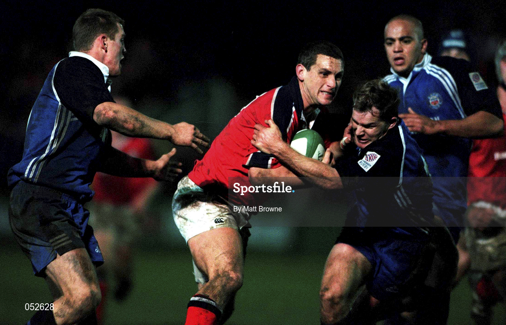 28 October 2000; Jason Holland of Munster during the Heineken European Cup Pool 4 Round 4 match between Bath and Munster at the Recreation Ground in Bath, England. Photo by Matt Browne/Sportsfile