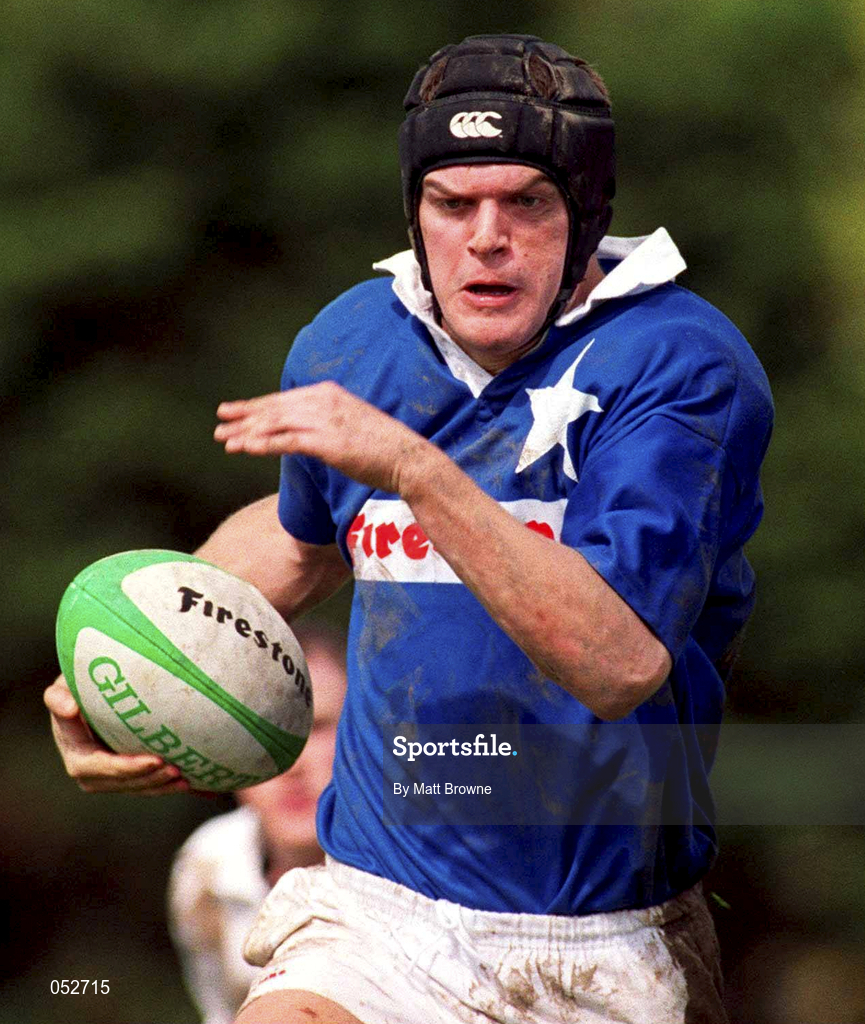 29 April 2000; John McWeeney of St Mary's during the AIB All-Ireland League Division 1 match between St Mary's and Cork Constitution at Templeville Road in Dublin. Photo by Matt Browne/Sportsfile