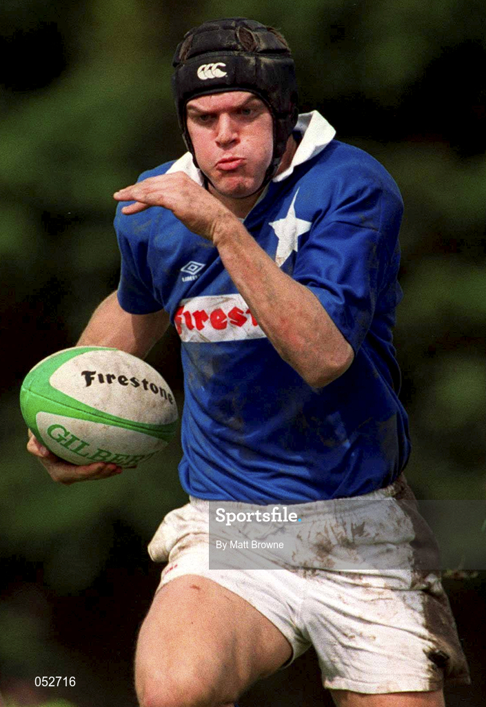 29 April 2000; John McWeeney of St Mary's during the AIB All-Ireland League Division 1 match between St Mary's and Cork Constitution at Templeville Road in Dublin. Photo by Matt Browne/Sportsfile