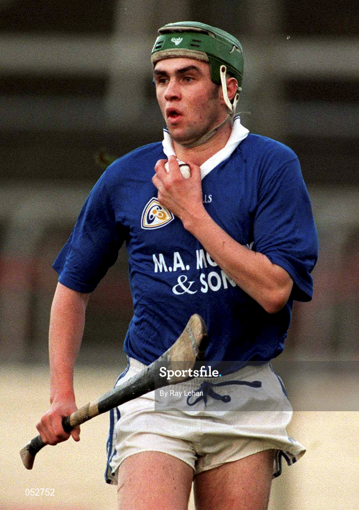 26 November 2000; Keith O'Connor of Mount Sion during the AIB Munster Senior Hurling Club Championship Final match between Sixmilebridge and Mount Sion at Semple Stadium in Thurles, Tipperary. Photo by Ray Lohan/Sportsfile