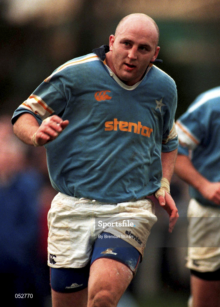21 January 2000; Keith Wood of Garryowen during the AIB All-Ireland League Division 1 match between Garryowen and St Mary's at Dooradoyle in Limerick. Photo by Brendan Moran/Sportsfile