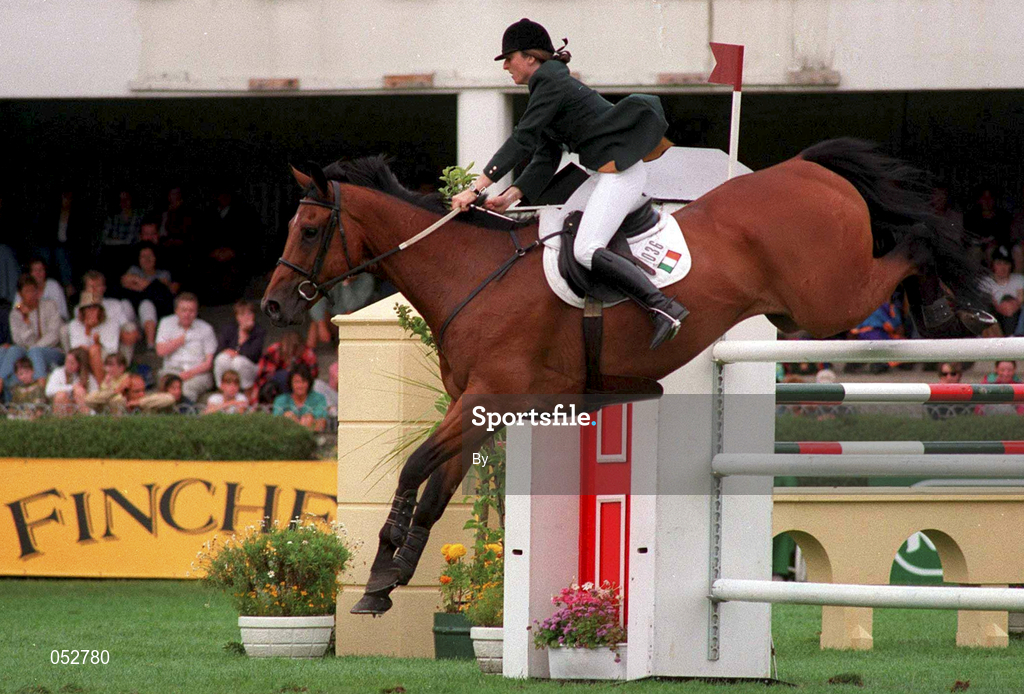 12 August 1995, Kerrygold Showjumping Competiton. Equestrian. Picture Credit: Brendan Moran/SPORTSFILE