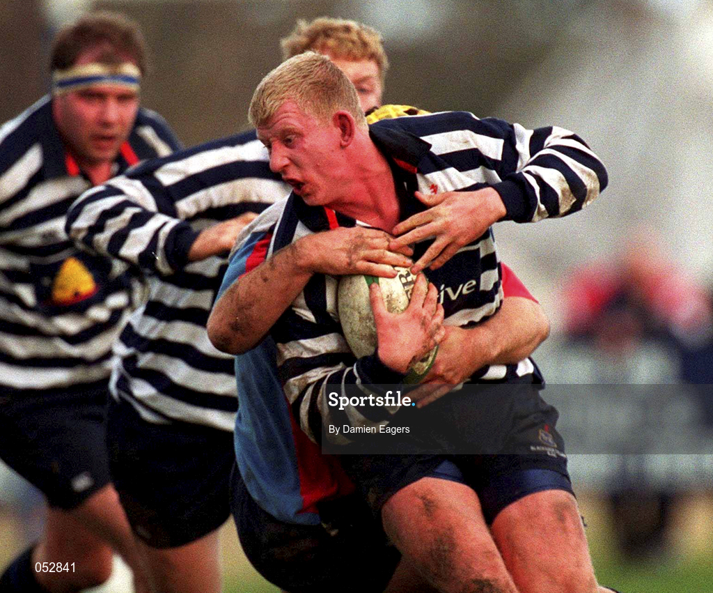 22 January 2000; Leo Cullen of Blackrock College during the AIB All-Ireland League Division 2 match between Blackrock College and Belfast Harlequins at Stradbrook in Dublin. Photo by Damien Eagers/Sportsfile