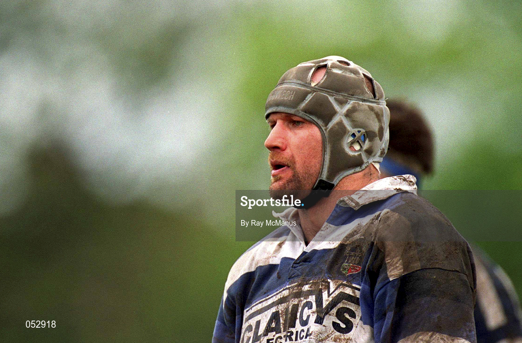 29 April 2000; Matthew Bird of Old Cresent during the AIB All-Ireland League Division 2 match between Blackrock College and Old Crescent at Stradbrook Road in Dublin. Photo by Ray McManus/Sportsfile