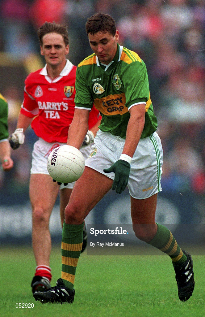 18 July 1997; Maurice Fitzgerald of Kerry during the Bank of Ireland Munster Senior Football Championship Final match between Cork and Kerry at Pairc Ui Chaoimh in Cork. Photo by Ray McManus/Sportsfile