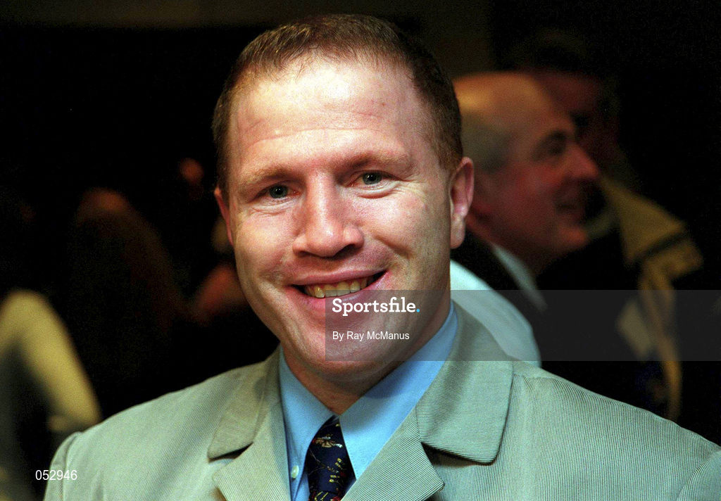 27 November 2000; Boxing Gold Medallist Michael Carruth at the I Remember it Well: Jimmy Magee, the Official Biography Book Launch. Photo by Ray McManus/Sportsfile