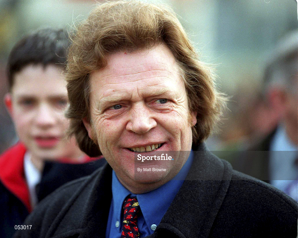 23 January 2000; Trainer Mouse Morris at Leopardstown Racecourse in Dublin. Photo by Matt Browne/Sportsfile