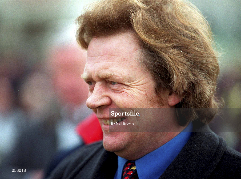 23 January 2000; Trainer Mouse Morris at Leopardstown Racecourse in Dublin. Photo by Matt Browne/Sportsfile