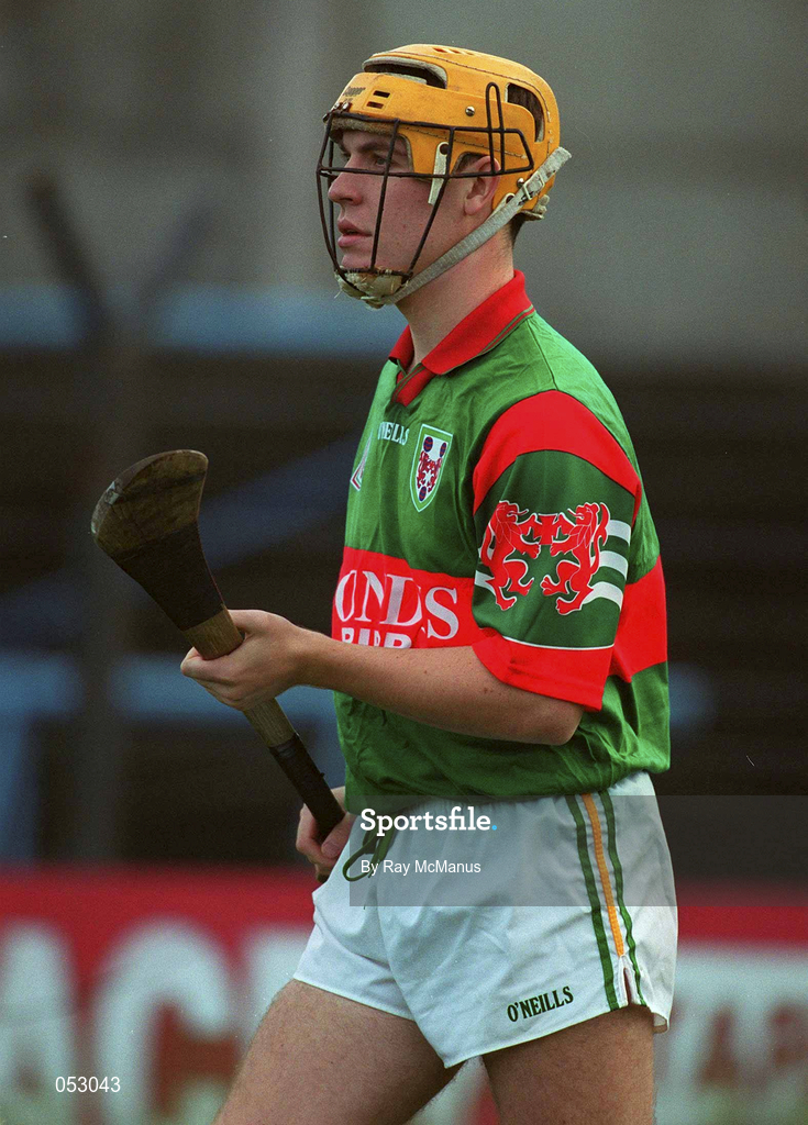 4 November 2000; Niall Claffey of Birr during the AIB Leinster Club Hurling Championship Quarter-Final match between Castletown and Birr at O'Moore Park in Portlaoise, Laois. Photo by Ray McManus/Sportsfile