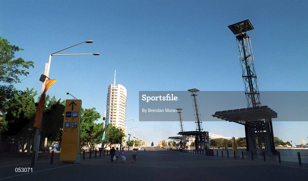 2 October 2000; Sydney Boulevard in Sydney Olympic Park in Sydney, Australia. Photo by Brendan Moran/Sportsfile