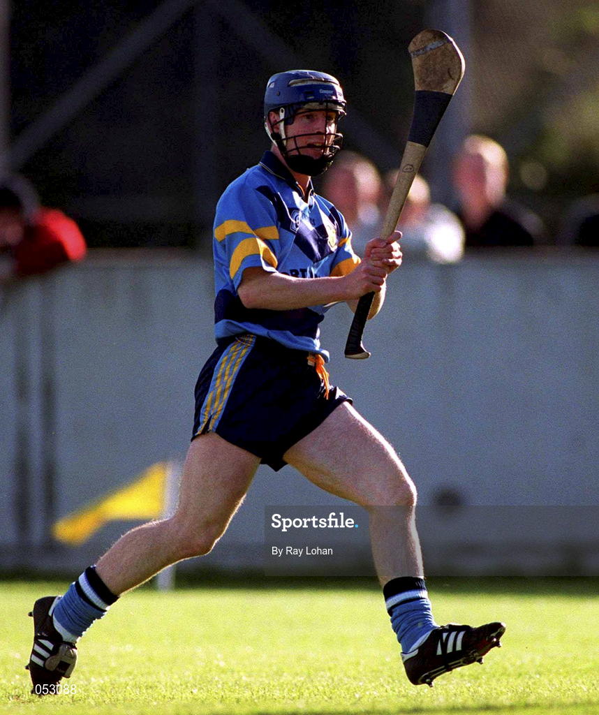 8 October 2000; Paddy O'Brien of UCD during the Dublin Senior Hurling A Championship Final match between UCD and St Vincent's at Parnell Park in Dublin. Photo by Ray Lohan/Sportsfile