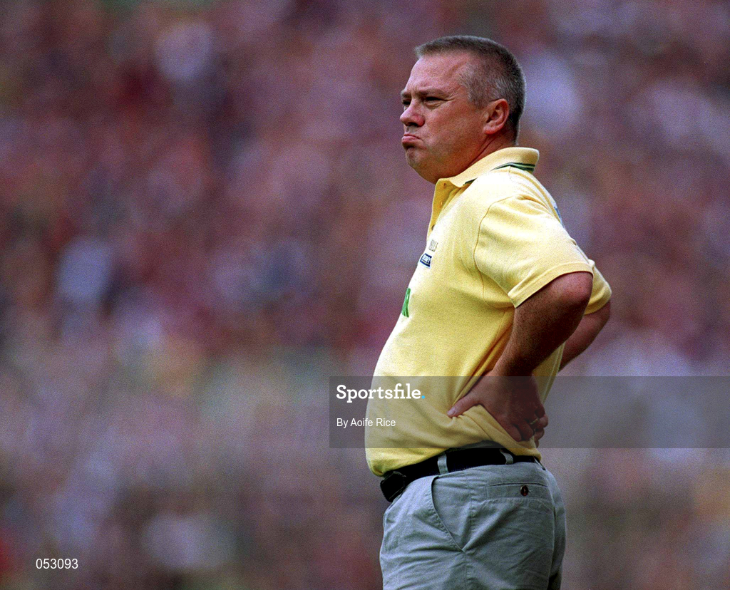7 October 2000; Kerry manager Paidi O'Se during the Bank of Ireland All-Ireland Senior Football Championship Final Replay match between Kerry and Galway at Croke Park in Dublin. Photo by Aoife Rice/Sportsfile