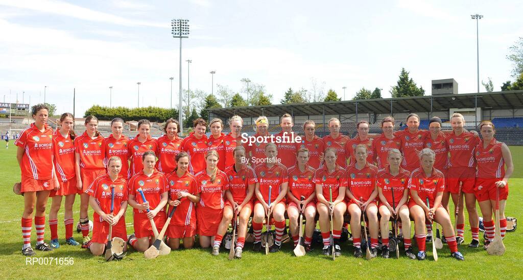 20 June 2009; The Cork squad. Gala Senior Camogie Championship, Group 1, Round 1, Cork v Dublin, Pairc Ui Rinn, Cork. Photo by Sportsfile