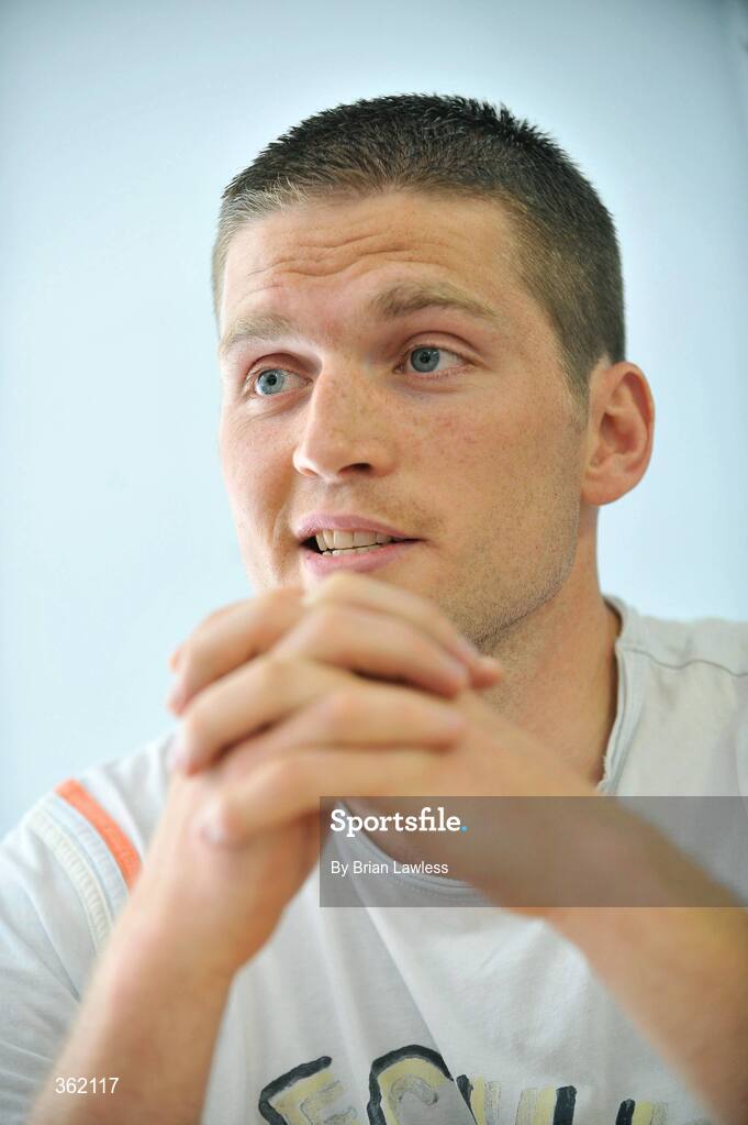 24 June 2009; Dublin's Conal Keaney during a press conference ahead of their Leinster Senior Football Championship Semi-Final game against Westmeath on Sunday. St Claire's, Griffith Avenue, Dublin. Picture credit: Brian Lawless / SPORTSFILE