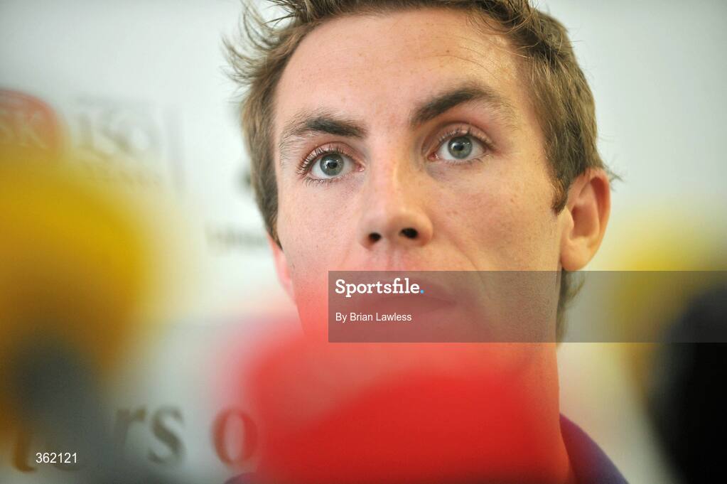 24 June 2009; Dublin captain Paul Griffin during a press conference ahead of their Leinster Senior Football Championship Semi-Final game against Westmeath on Sunday. St Claire's, Griffith Avenue, Dublin. Picture credit: Brian Lawless / SPORTSFILE