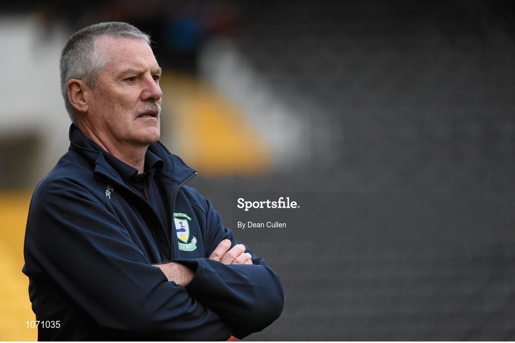 25 October 2015; The O'Loughlin Gaels manager Aidan Fogarty during the game. St. Canice's Credit Union Kilkenny County Senior Hurling Championship Final, Clara GAA v O'Loughlin Gaels GAA Club. Nowlan Park, Kilkenny. Picture credit: Dean Cullen / SPORTSFILE