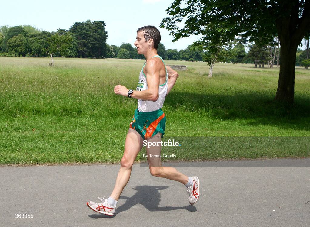 27 June 2009; Eventual winner, Robert Heffernan, in action during the Dublin Grand Prix of Race Walking. Phoenix Park, Dublin. Picture credit: Tomas Greally / SPORTSFILE