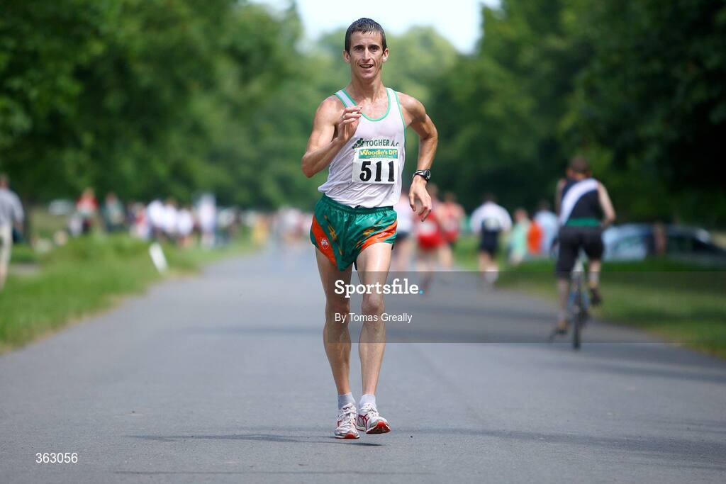27 June 2009; Eventual winner, Robert Heffernan, Ireland, in action during the Men's 20K walk race. Dublin Grand Prix of Race Walking. Phoenix Park, Dublin. Picture credit: Tomas Greally / SPORTSFILE