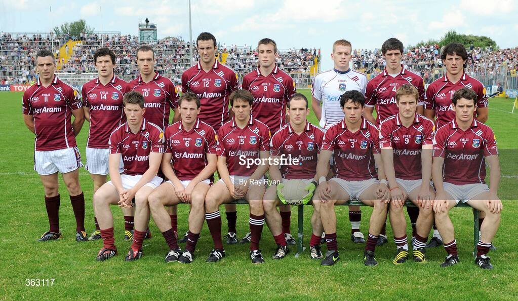 28 June 2009; The Galway team. GAA Football Connacht Senior Championship Semi-Final, Sligo v Galway, Markievicz Park, Sligo. Picture credit: Ray Ryan / SPORTSFILE