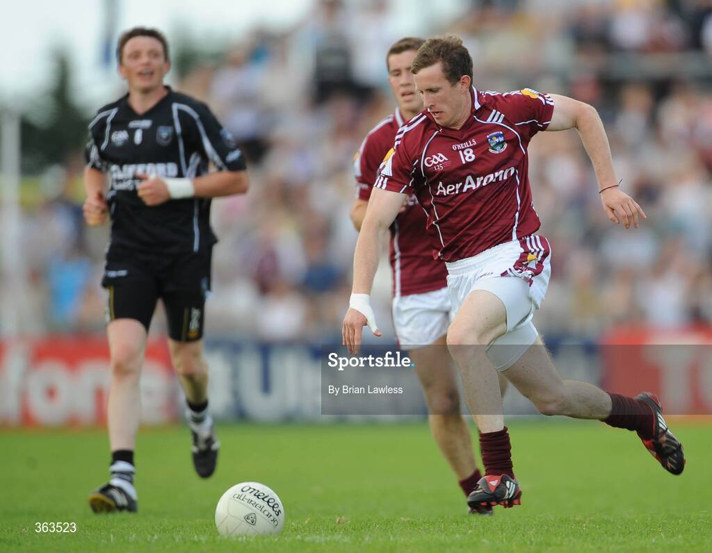 28 June 2009; Garry Sice, Galway. GAA Football Connacht Senior Championship Semi-Final, Sligo v Galway, Markievicz Park, Sligo. Picture credit: Brian Lawless / SPORTSFILE