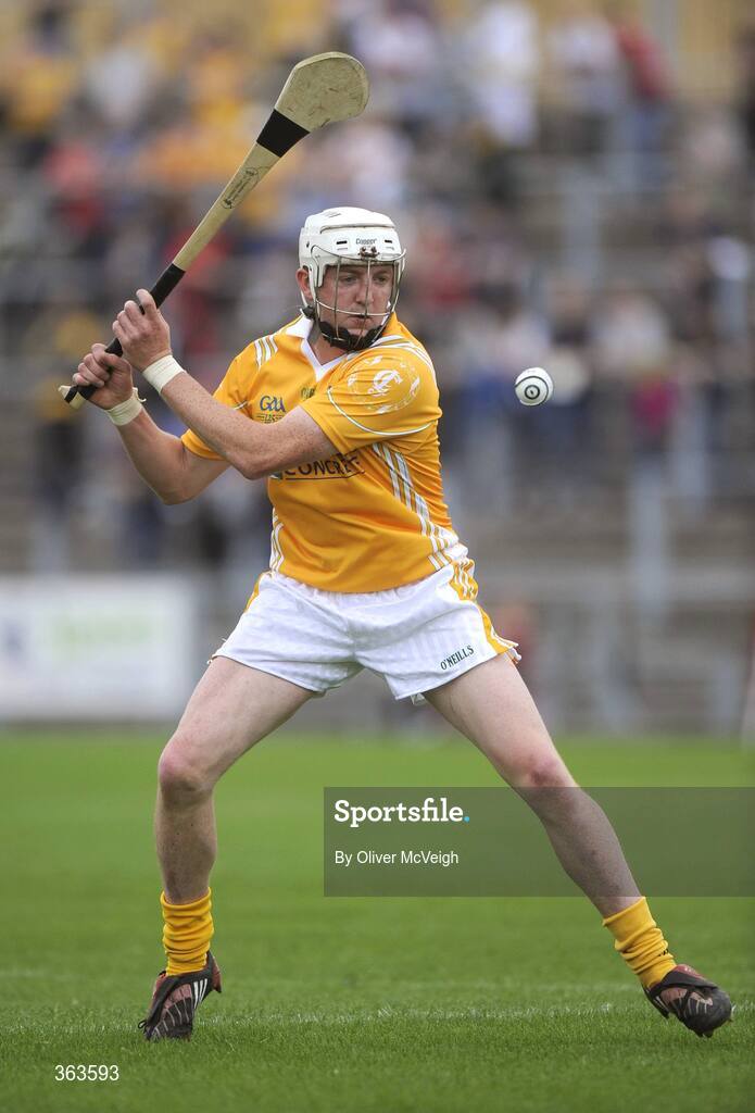 28 June 2009; Karl Stewart, Antrim. GAA Hurling Ulster Senior Championship Final, Antrim v Down, Casement Park, Belfast, Co. Antrim. Picture credit: Oliver McVeigh / SPORTSFILE