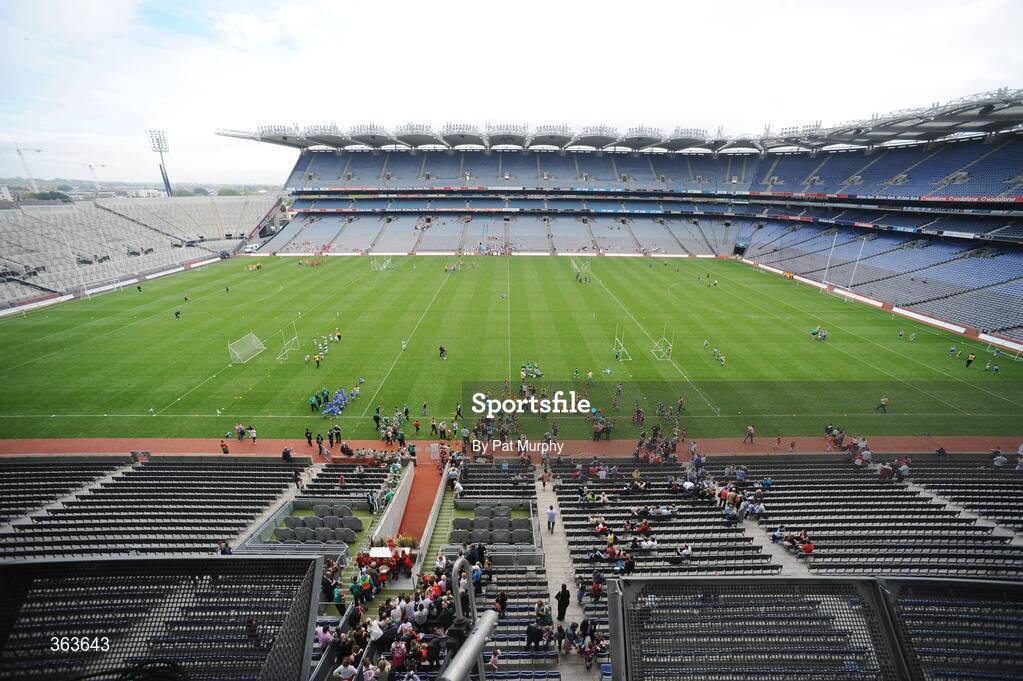 1 July 2009; A general view of Croke Park during the Leinster GAA Go Games ‘Play & Stay with the GAA’ activity day. Croke Park, Dublin. Picture credit: Pat Murphy / SPORTSFILE